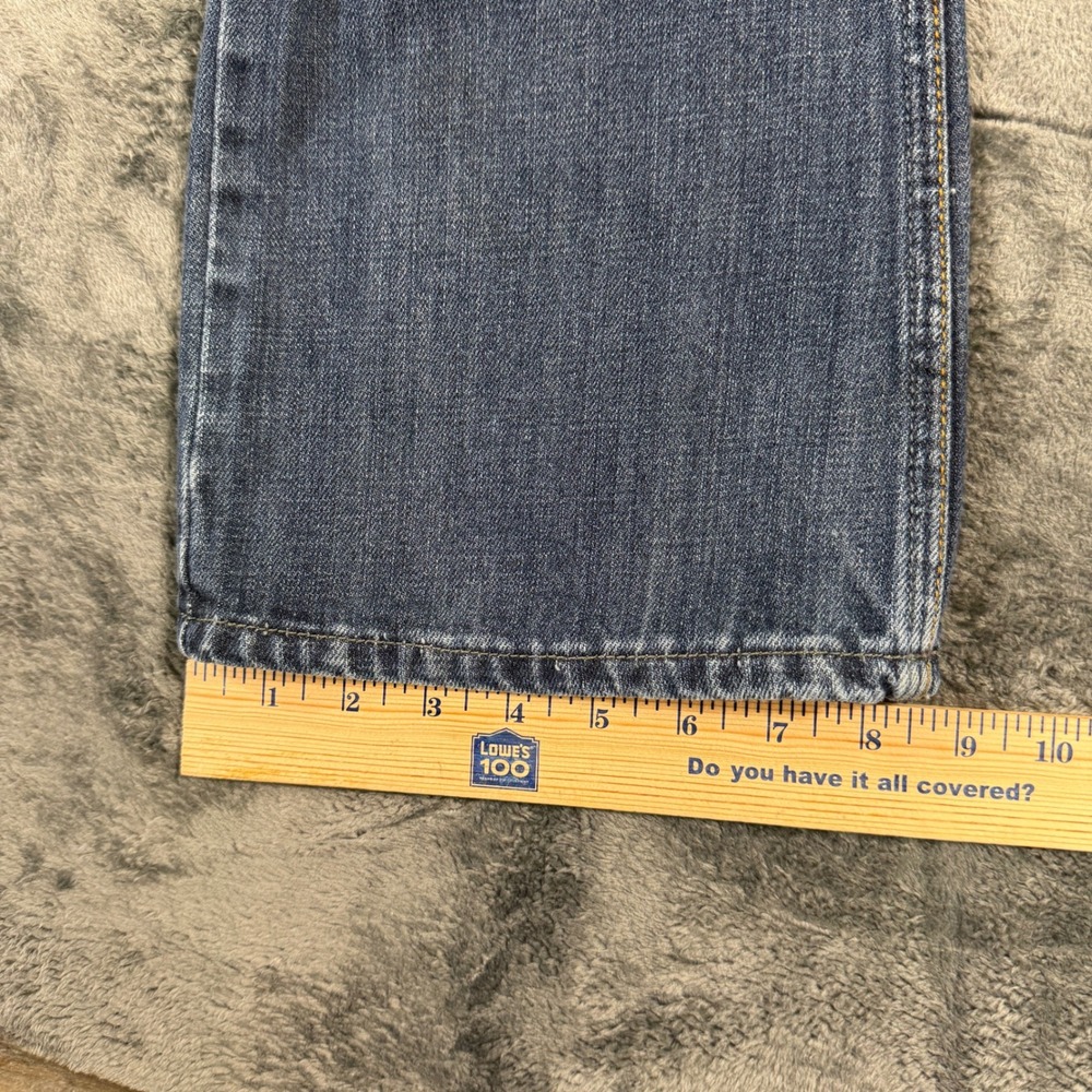 Flypaper Jeans Mens‎ 33x28 Blue Excellent Straight Leg Cotton Zipper Pocket 2065 - Picture 7 of 12
